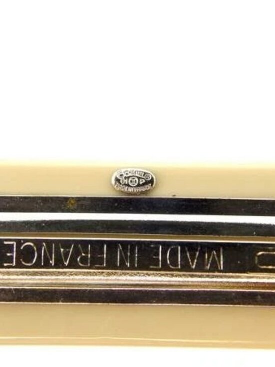 CHANEL Valletta Beige x Red x Silver Women Authentic secondhand main image 5